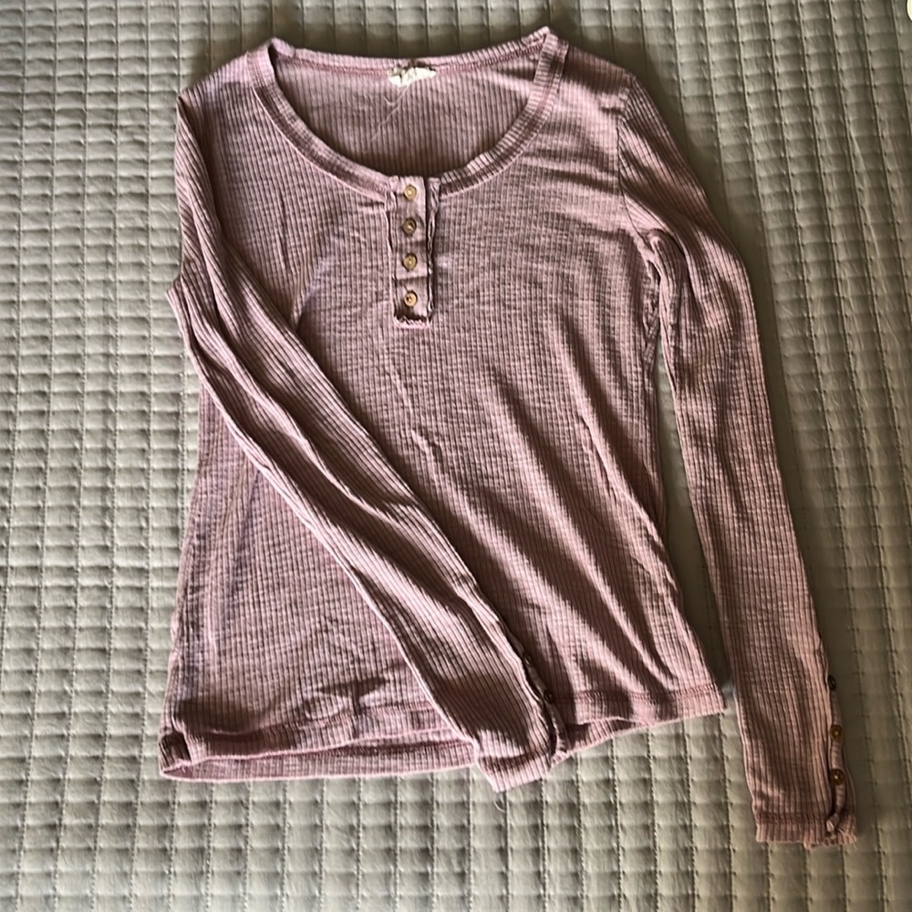 Small purple long sleeve.
